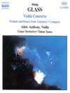 GLASS, P.: Violin Concerto / Company / Prelude from Akhnaten@